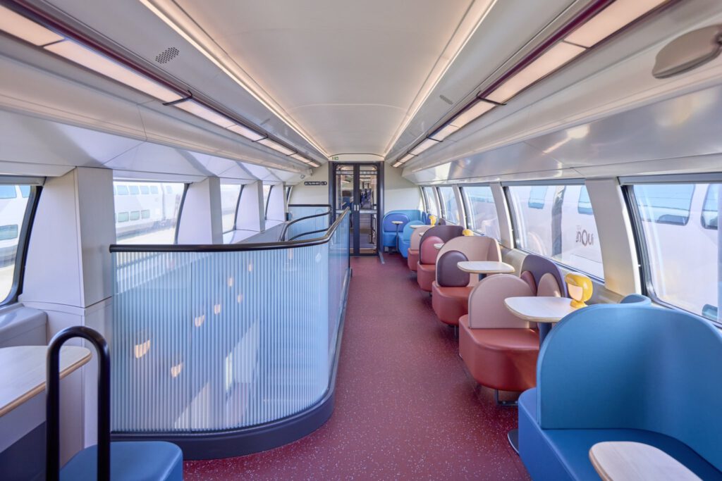 LGV Kénitra-Marrakech : Alstom présente l’intérieur du train Avelia Horizon (TGV M)